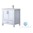 double vanity base Lexora Bathroom Vanities White