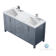 lowes bath cabinets Lexora Bathroom Vanities Dark Grey