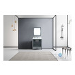 white wooden bathroom cabinet Lexora Bathroom Vanities Dark Grey