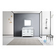 corner basin and vanity unit Lexora Bathroom Vanities White