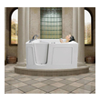 drop in tub sizes meditub Whirlpool Walk-In Tub White