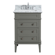 bathroom vanity closeout clearance Modetti Light Gray Transitional
