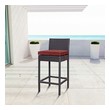 bar and stools Modway Furniture Bar and Dining Bar Chairs and Stools Espresso Currant