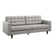 modern home sofa Modway Furniture Sofas and Armchairs Light Gray