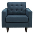 wingback accent chair with ottoman Modway Furniture Sofas and Armchairs Chairs Azure