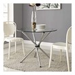 kitchen table colors Modway Furniture Bar and Dining Tables Clear