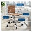 light up computer chair Modway Furniture Office Chairs Office Chairs Tan