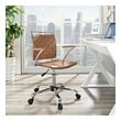 light up computer chair Modway Furniture Office Chairs Office Chairs Tan