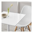 coastal kitchen table Modway Furniture Tables White