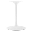 round marble dining table set Modway Furniture Bar and Dining Tables White