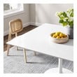 4 person dining room table Modway Furniture Bar and Dining Tables White
