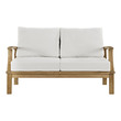 wrap around sectional Modway Furniture Daybeds and Lounges Natural White