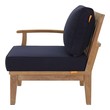 velvet white couch Modway Furniture Daybeds and Lounges Natural Navy