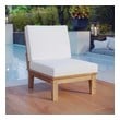 aluminum patio furniture conversation set Modway Furniture Daybeds and Lounges Natural White