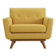 blue mid century chair Modway Furniture Sofas and Armchairs Citrus