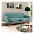 leather couch sleeper sofa Modway Furniture Sofas and Armchairs Laguna