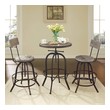 modern kitchen bar table Modway Furniture Bar and Dining Tables Brown