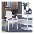 farmhouse style dining room sets Modway Furniture Dining Chairs White