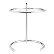 corner table designs for living room Modway Furniture Tables Accent Tables Silver