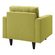 leather easy chair Modway Furniture Sofas and Armchairs Wheatgrass