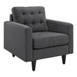 modern sectional furniture Modway Furniture Sofas and Armchairs Gray
