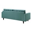 couch gray sectional Modway Furniture Sofas and Armchairs Laguna