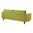 pullout couch Modway Furniture Sofas and Armchairs Wheatgrass