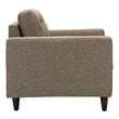 small gray leather sectional Modway Furniture Sofas and Armchairs Oatmeal