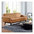 love seat sleeper sofas Modway Furniture Sofas and Armchairs Tan
