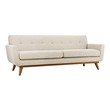gray sectional couch Modway Furniture Sofas and Armchairs Beige
