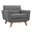 sofa set with chaise Modway Furniture Sofas and Armchairs Expectation Gray