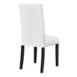 small dinette sets for small spaces Modway Furniture Dining Chairs White