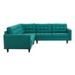 pink settee Modway Furniture Sofa Sectionals Teal