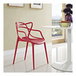 light gray dining chairs Modway Furniture Dining Chairs Red