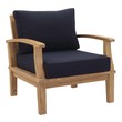 outdoor chair couch Modway Furniture Sofa Sectionals Natural Navy