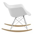 brown and gold accent chair Modway Furniture Lounge Chairs and Chaises White