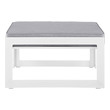 cool storage bench Modway Furniture Sofa Sectionals White Gray