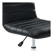 chair backing Modway Furniture Office Chairs Black