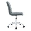 typing chair Modway Furniture Office Chairs Office Chairs Gray