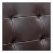 upholstered executive chair Modway Furniture Office Chairs Brown