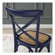 lana dining chair Modway Furniture Dining Chairs Midnight Blue
