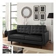 furniture sectional couch Modway Furniture Sofas and Armchairs Black