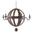 chandelier with shade Modway Furniture Ceiling Lamps Antique Brass
