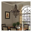 high end chandelier Modway Furniture Ceiling Lamps Antique Brass