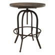 rattan dining room furniture Modway Furniture Bar and Dining Tables Brown