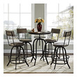dining table for small dining room Modway Furniture Bar and Dining Tables Dining Room Sets Brown