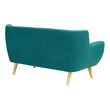 modern leather sectional couch Modway Furniture Sofas and Armchairs Teal
