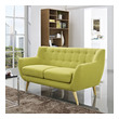 black couch chaise Modway Furniture Sofas and Armchairs Wheatgrass
