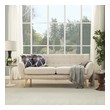 dark blue sectional with chaise Modway Furniture Sofas and Armchairs Beige