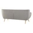 furniture sectional couch Modway Furniture Sofas and Armchairs Light Gray